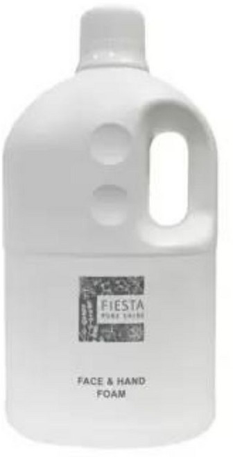 FIESTA PURE SHINE 洗臉洗手慕絲 日本飯店指定備品 臉部手部清潔 280毫升與2公升補充瓶, 1個, ❇️2公升補充瓶