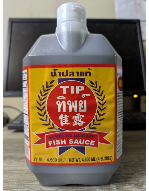 TIP 泰國佳露 頂級魚露 4500ml, 1個, 4.5L