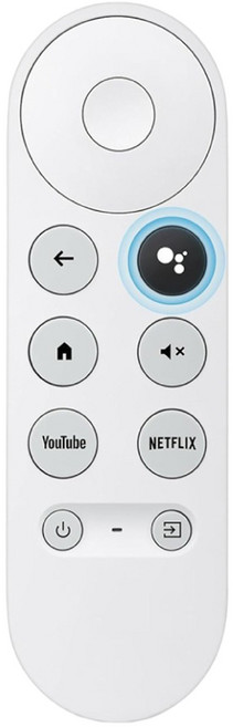 Google 谷歌 TV 4代 遙控器 Chromecast 第四代, 1個, 副廠遙控器 白色 無贈品