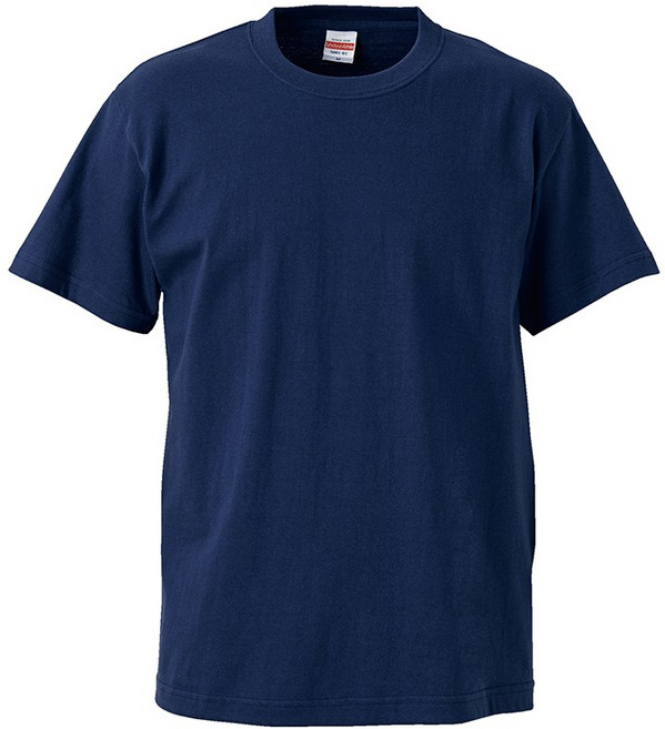 United Athle 5001-01 5.6oz 純棉 短袖T恤 25色 成人 S~XL, 087 靛青色