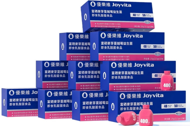 Joyvita 富硒麥芽蔓越莓益生菌 即食乳酸菌食品, 10個, 10份