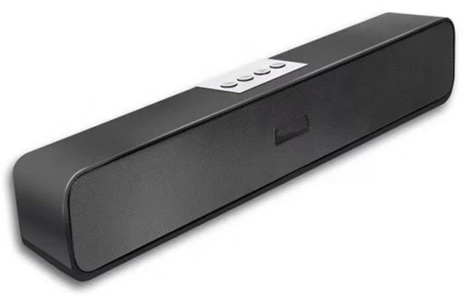 藍芽音響 四顆喇叭 10W輸出 藍牙5.0 NCC雙認證 電腦喇叭, 黑色, A36