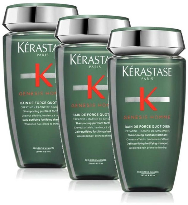 케라스타즈 제네시스 옴므 클렌징 앤 너리싱 샴푸 Kerastase Genesis Homme Bain de Force Quotiden