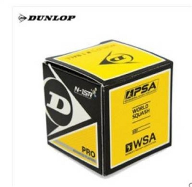 DUNLOP PRO N-ISR 世界壁球認證比賽用球, 專業訓練比賽用球, 1個