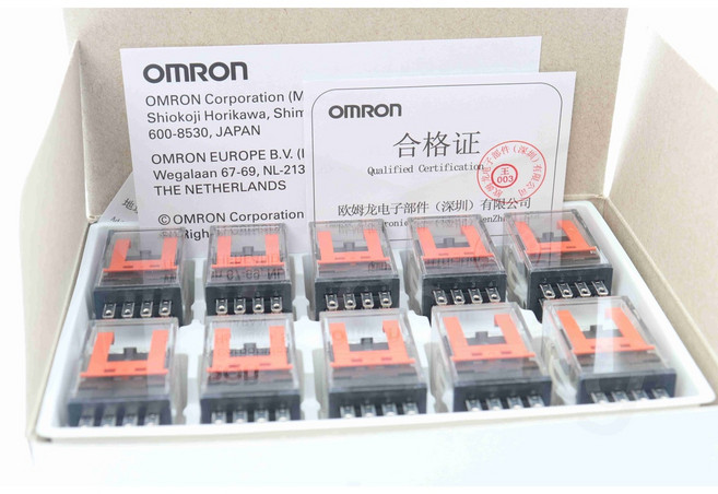 OMRON 歐姆龍 MY2N-GS-R 帶燈繼電器 含稅附發票, 1個, MY2N-GS-R:AC110V