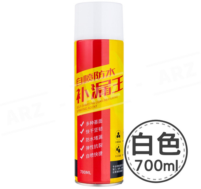 防水補漏王 700ml 自噴防水噴劑, 1個, 700ml/白色