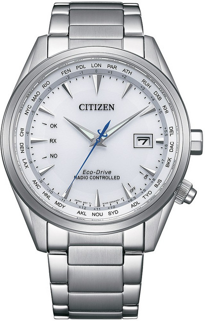 CITIZEN 萬年曆 Eco-Drive 光動能電波腕錶 男錶