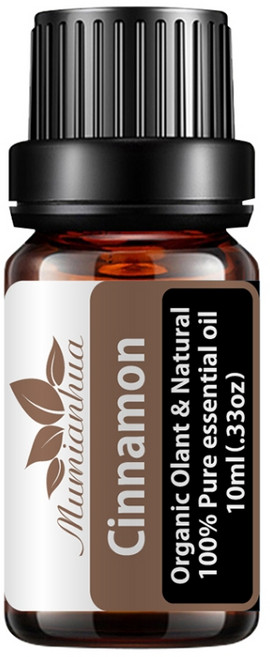 Mumianhua 木棉花 肉桂(Cinnamon) 精油 100%天然植物萃取 擴香掛瓶, 1個, 10ml, 肉桂