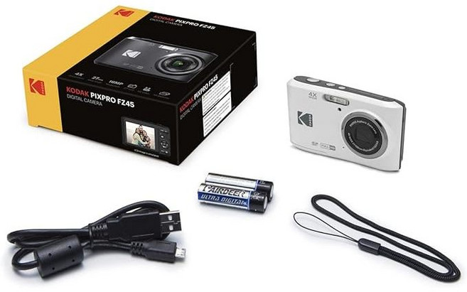 KODAK PIXPRO FZ45 16MP 數位相機 4倍光學變焦, 1個, FZ45, 不須加購
