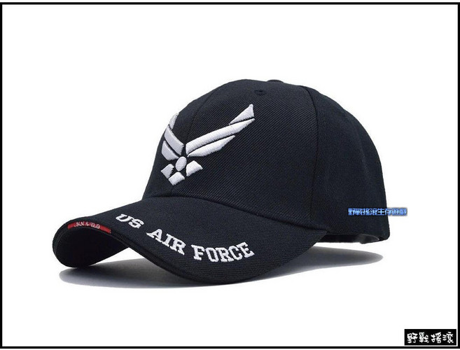 【野戰搖滾-生存遊戲】US AIR FORCE 美國空軍棒球帽軍帽美軍特警勤務戰術帽小帽空軍特勤