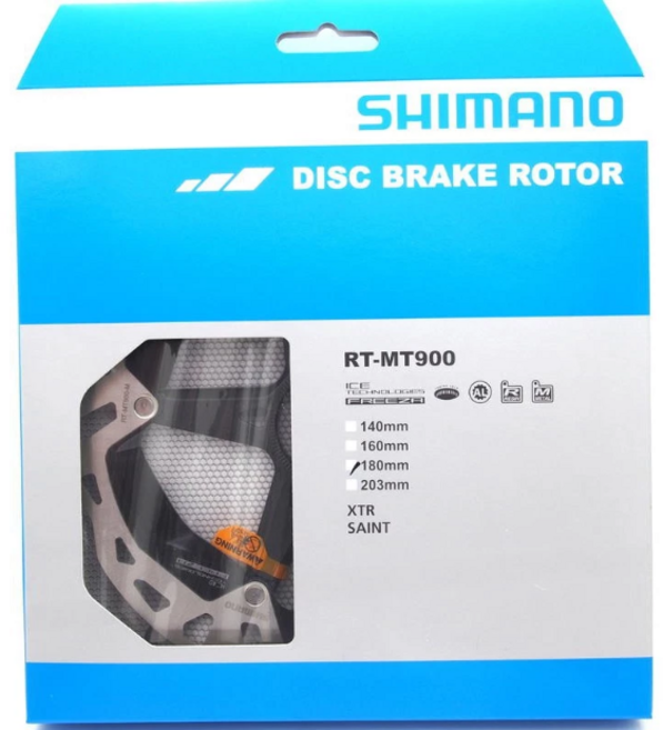 SHIMANO XTR RT-MT900 中心鎖入式散熱碟盤 CENTERLOCKDISCROTOR, 1個