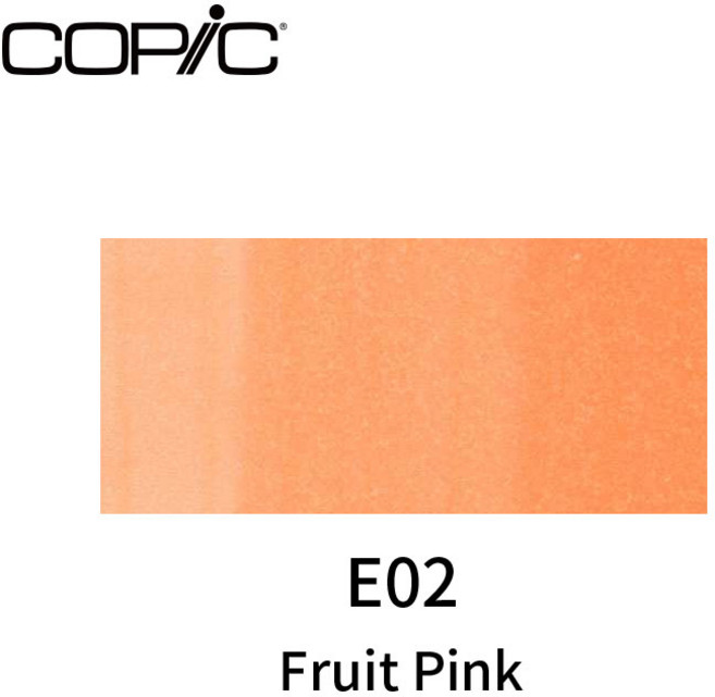 COPIC 酒精性雙頭麥克筆, 茶色系 E02, 1個