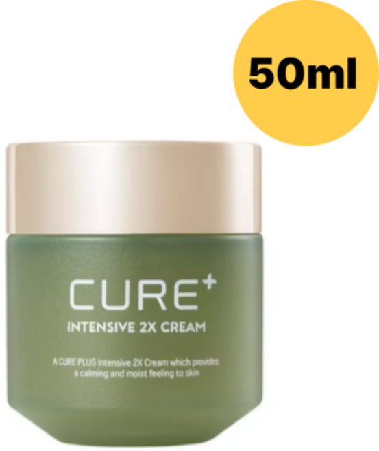 김정문알로에 큐어 인텐시브 2X 크림, 50g, 1개