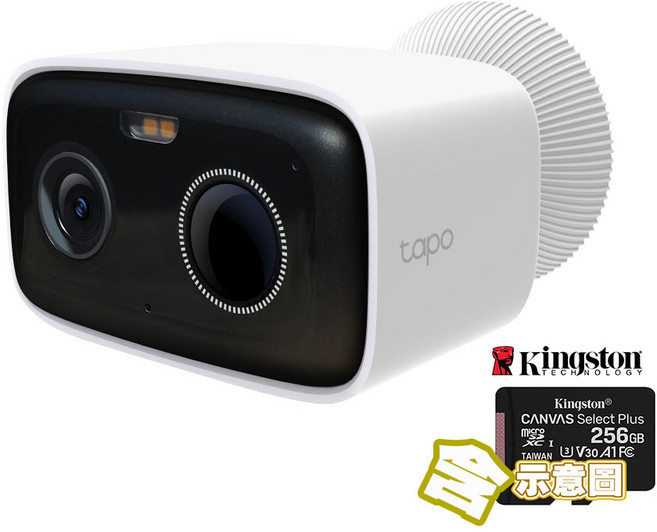 Tapo C400 智慧無線電池戶外安全攝影機, 1套, Tapo C400含記憶卡256GB