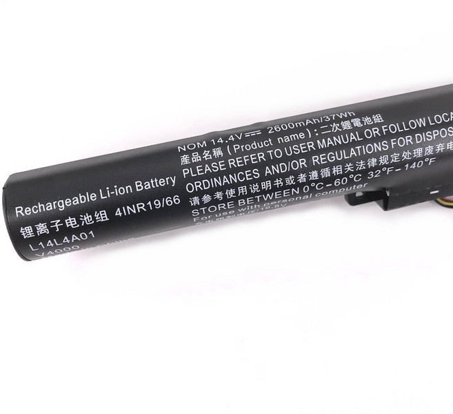 聯想 L14L4A01 電池 Y50C 310 500 500S 510 510S, 1個