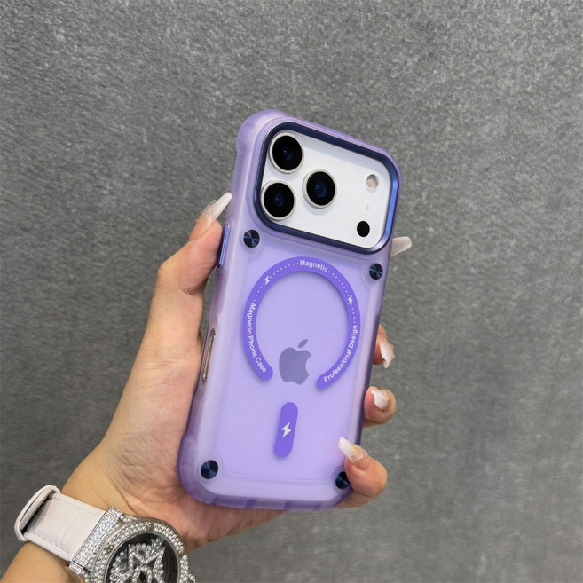 iPhone 無線充電手機殼 四角防摔保護殼