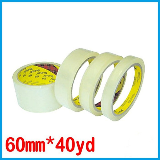 3M OPP封箱膠帶 透明膠帶 (60mm 40yd), 1個