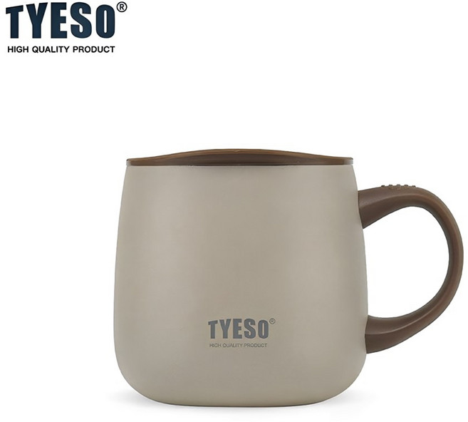 TYESO 保溫杯, 米色, 1個, 355ml