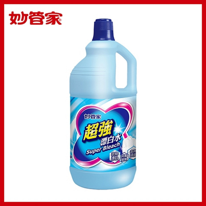 妙管家 超強 漂白水 4000g 2000g, 2kg, 1個