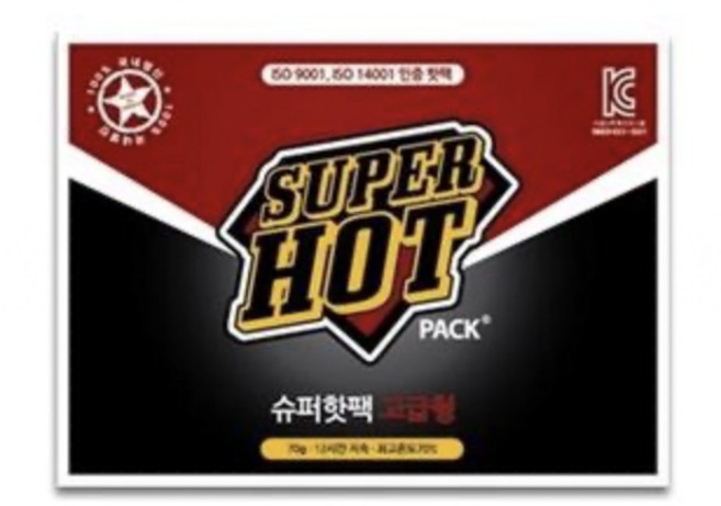 SUPER HOT 暖暖包 單片裝 韓國製造, 1個