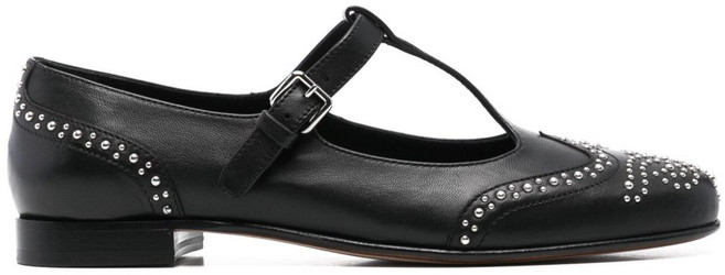 처치스 스터드 장식 메리 제인 슈즈