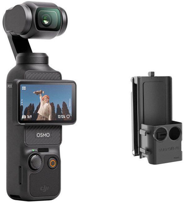 DJI Osmo Pocket 3 三軸運動相機 送鋼化膜+多功能磁吸支架+256G記憶卡, 不用加購, 標準版
