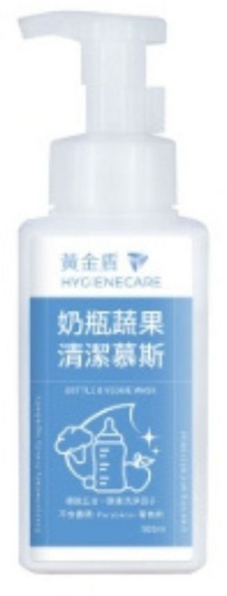 黃金盾 奶瓶蔬果清潔慕斯 500ml, 1個