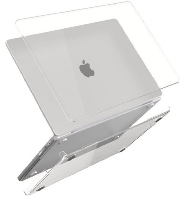 金士曼 Macbook 保護殼 筆電殼 透明殼, 透黑色, 1個