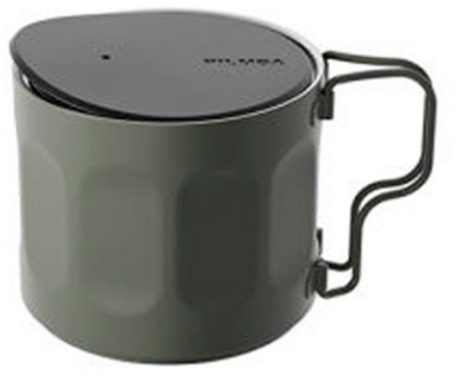 PILMOA E500MU 304不鏽鋼雙層保溫保冰杯 500ml 露營咖啡杯, 綠色, 1個