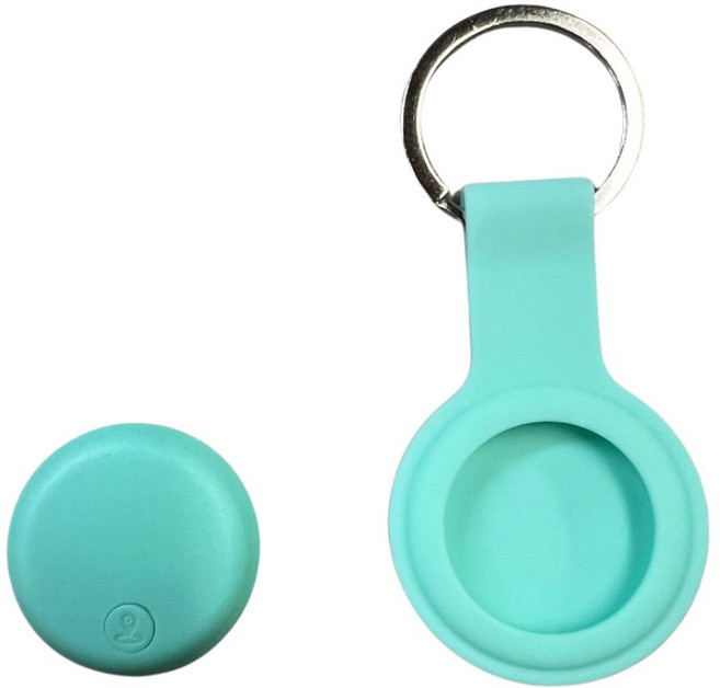 FINDTAG 定位器 安卓蘋果通用雙系統藍芽定位防丟器, 1個, 藍色, 藍色