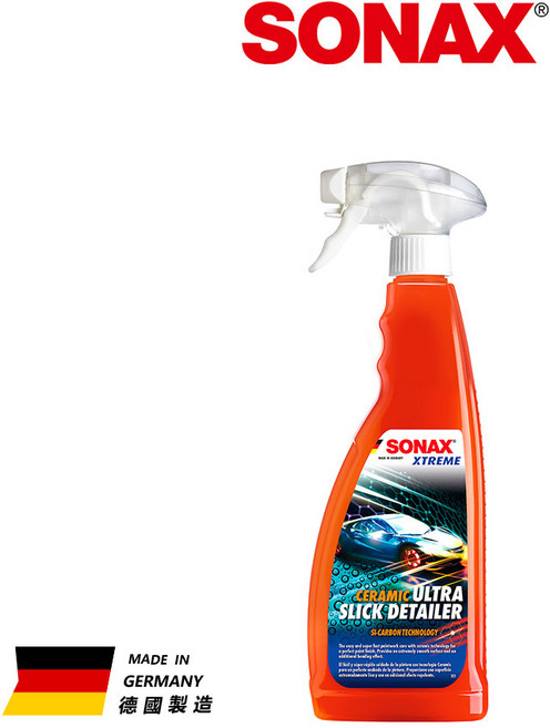 SONAX CQD 陶瓷護膜 鍍膜維護 撥水劑 漆面維護 鍍膜維護, 1個, 750ml