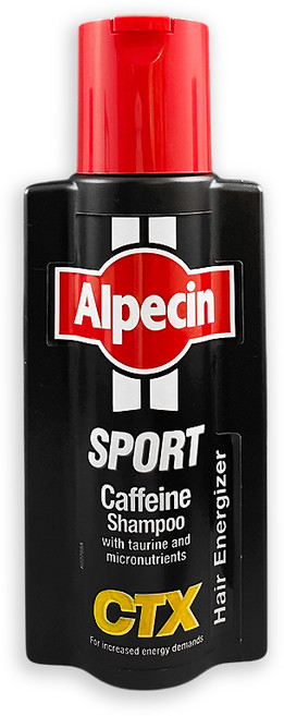 Alpecin 強健髮根控油無矽靈咖啡因洗髮凝露 CTX運動型洗髮精, 250ml, 1件