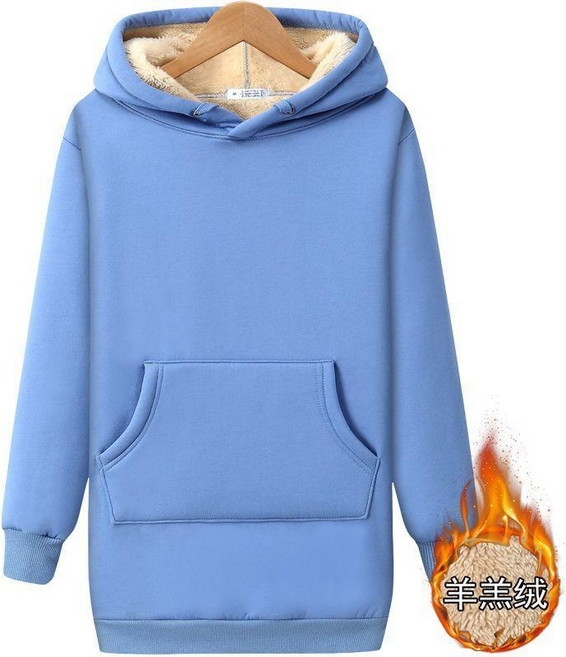 羊羔絨加絨連帽外套