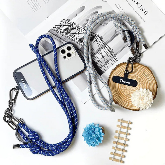 PaceZ 6mm多用途手機掛繩 PHONE STRAP, 俐落灰, 1個