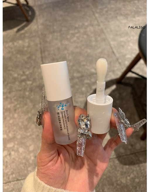 維生素E滋潤唇蜜 護唇油 唇部保濕 燕麥香 滋養修護, 1個, RichBear-維E滋潤唇蜜(燕麥香)