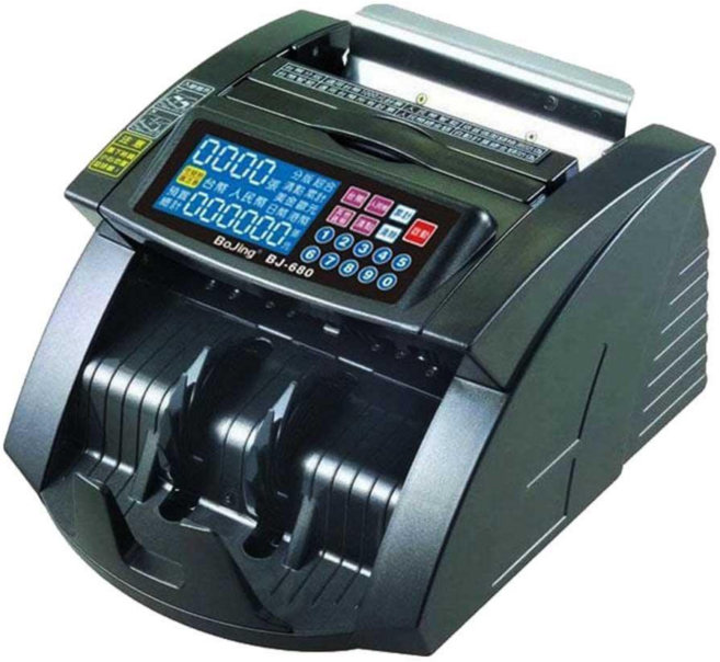 Bojing BJ-680 六國貨幣 頂級專業型點驗鈔機, 1個