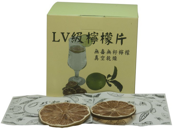 檸檬片 (總重50公克) - 天然檸檬乾 健康檸檬茶飲 獨立包裝方便攜帶, 1個