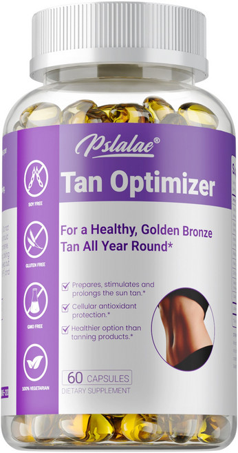 Pslalae Tan Optimizer 助曬錠 打造健康金銅色肌膚, 60 CAPSULES
