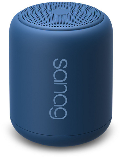 Sanag Loca X6 防水藍牙音響 TWS雙喇叭串聯 360 環繞重低音 18H超長續航 IP55防塵防水, 藍色, X6S