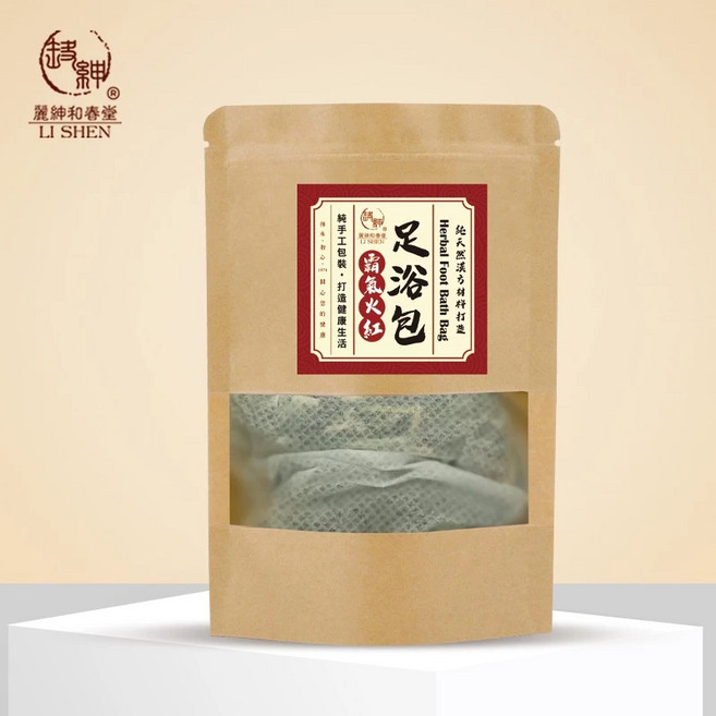 和春堂 霸氣足浴包 (3入/包) 老薑艾草漢方泡腳包, 1個, 【霸氣足浴包】3入/包