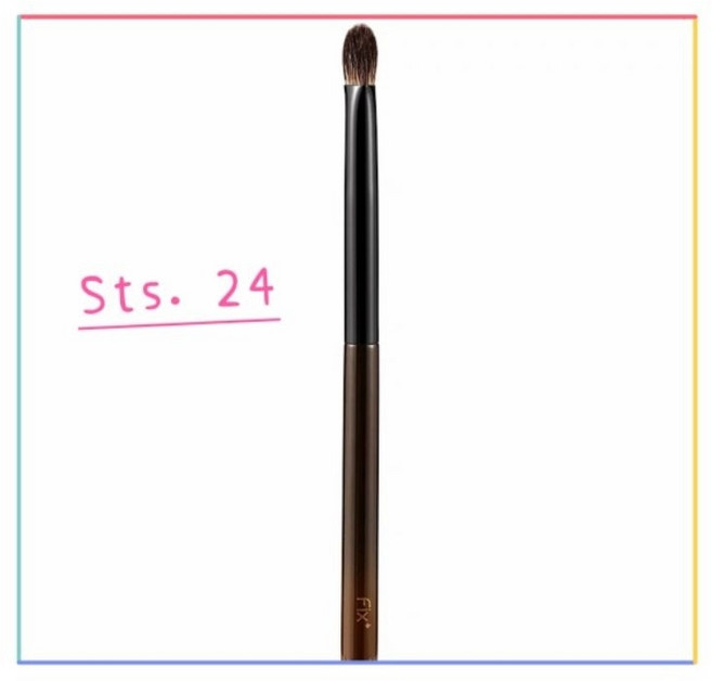 FIX STS.24 小三角刷 淚溝遮瑕 高光膏刷, 1個