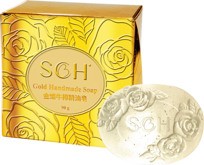SCH金燦牛樟精油皂, 100g, 1個
