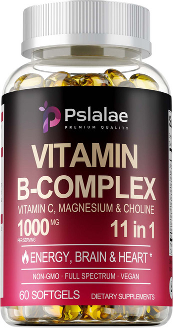 Pslalae 維他命B群複方 1000mg, 60 SOFTGELS