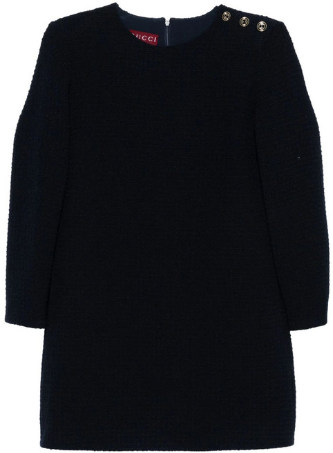 구찌 bouclé mini dress