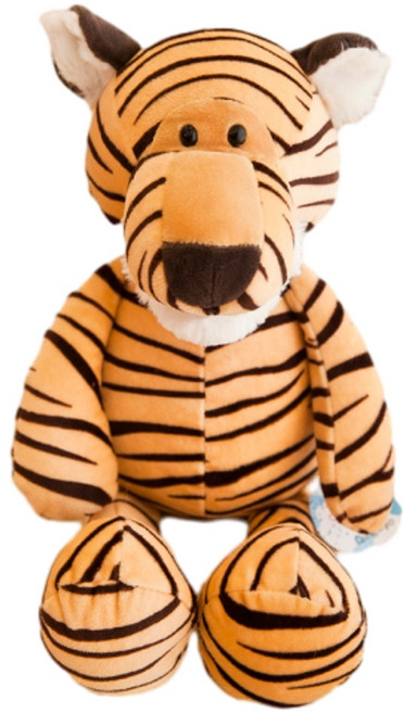 JSQ TOY 森林動物系列 老虎 毛絨玩具 25cm, 1個, 35cm