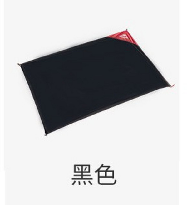 山道具屋 Naturehike-NH 20D 超輕防水迷你口袋地布, 黑色,L號(200*145CM)
