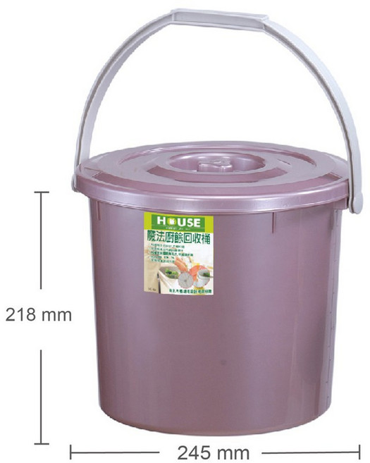 KEYWAY 廚餘回收桶 7L/12L/13L, 1個