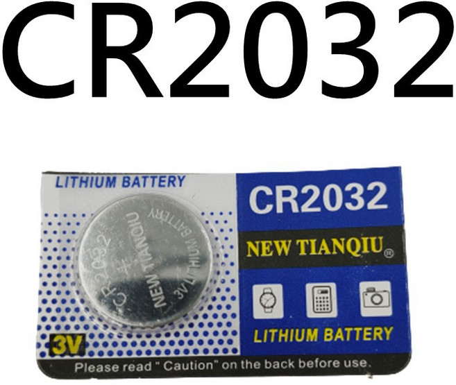 鈕扣電池 CR2032 CR2025 CR2016 CR1220 CR1632 CR1620 CR1616 CR2450, 1個