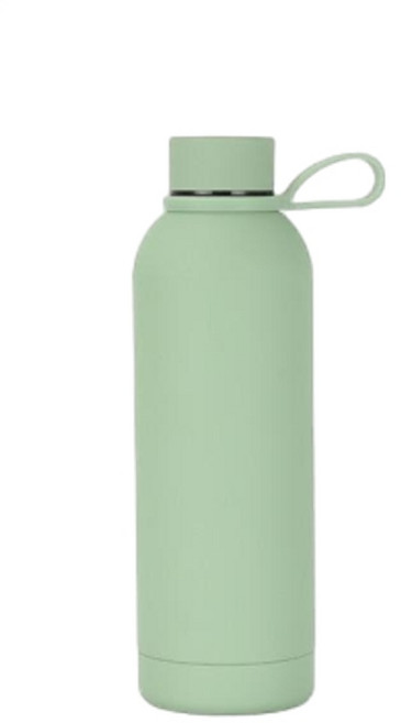 QWE 不鏽鋼保溫杯, 牛油果綠手提4, 1個, 1000ml