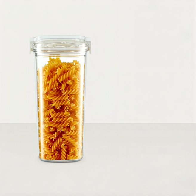 真空負壓保鮮密封罐 抽氣款 零食罐 茶葉罐 可堆疊, 1個, 1800ml